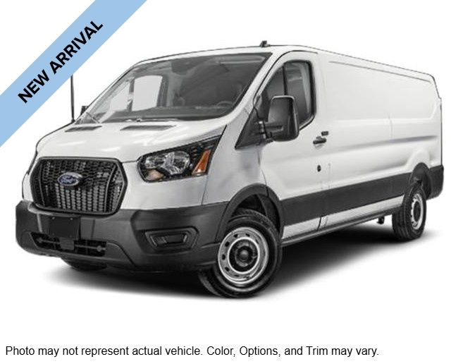 Oxford White 2025 Ford Transit Cargo Van Rear-Wheel Drive