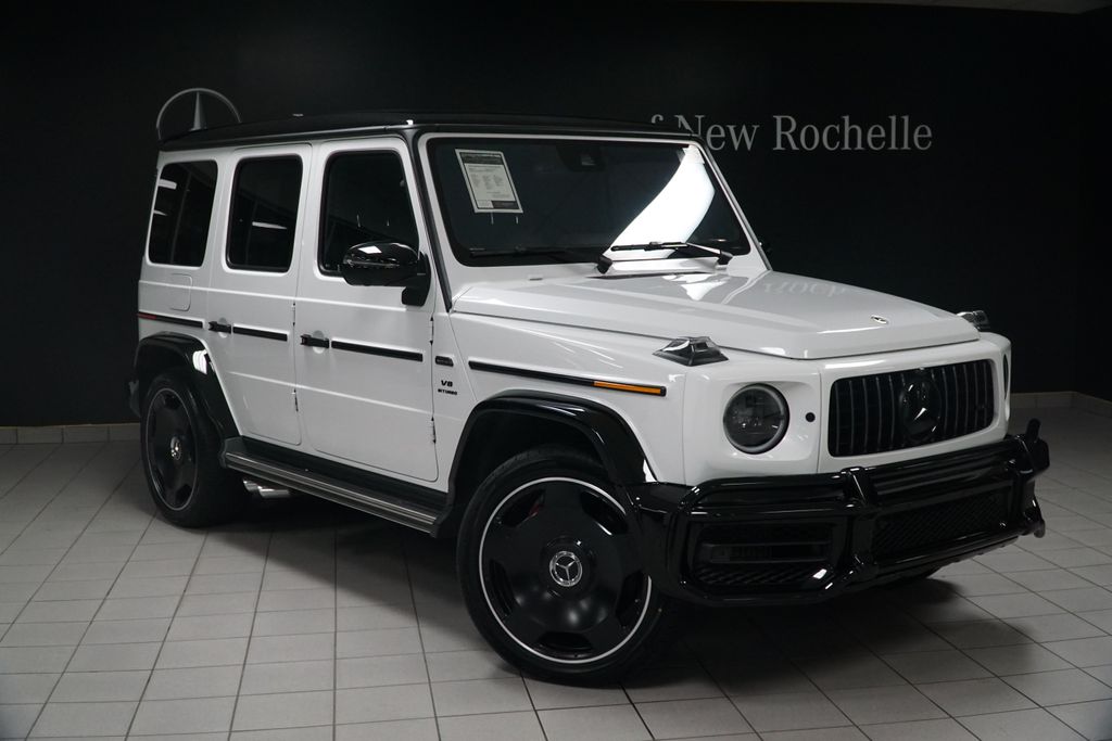 MANUFAKTUR Moonlight White Metallic 2022 Mercedes-Benz G-Class SUV / Crossover All-Wheel Drive 9-Speed Automatic