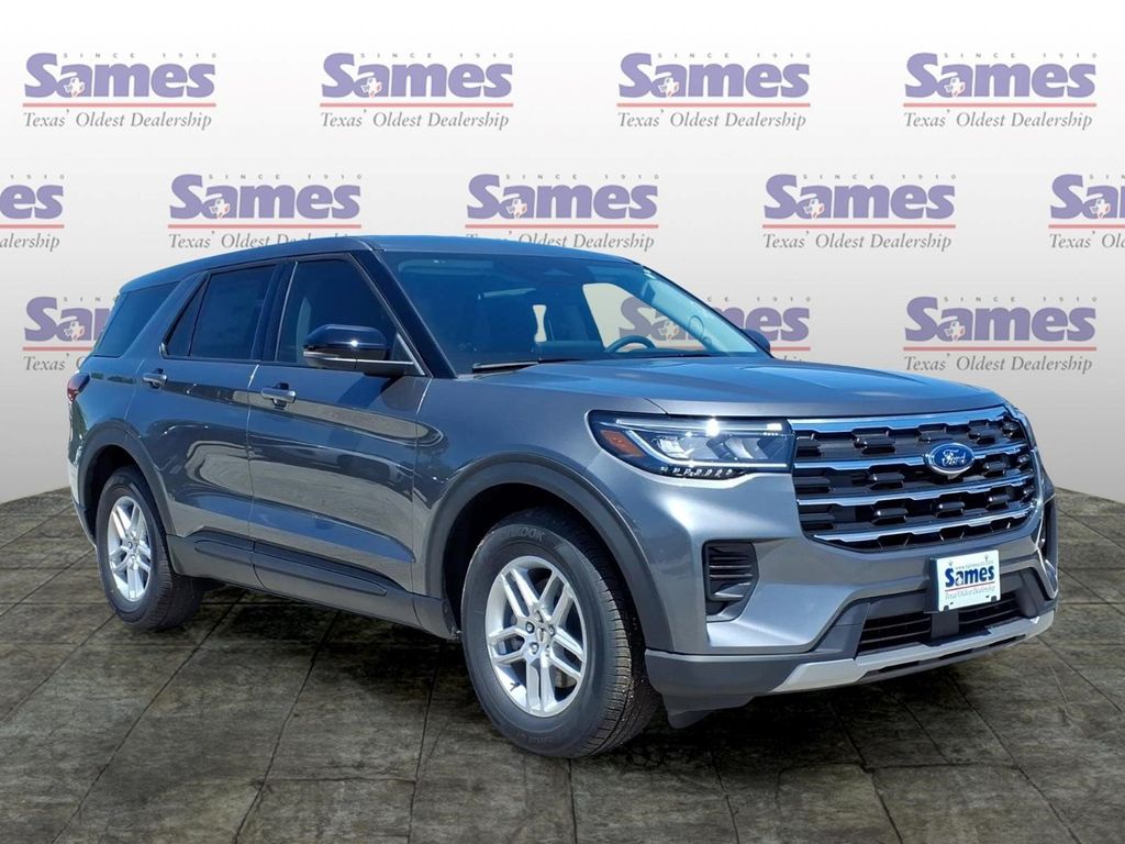 Carbonized Gray Metallic 2026 Ford Explorer SUV / Crossover Rear-Wheel Drive Automatic