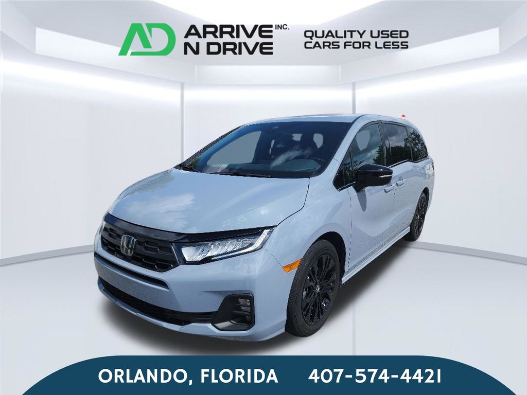 Solar Silver Metallic 2025 Honda Odyssey Minivan Front-Wheel Drive Automatic