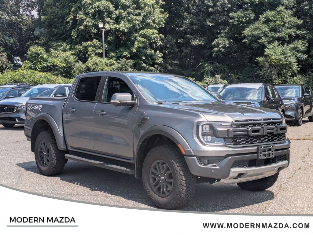 Carbonized Gray Metallic 2025 Ford Ranger Pickup Truck Four-Wheel Drive Automatic