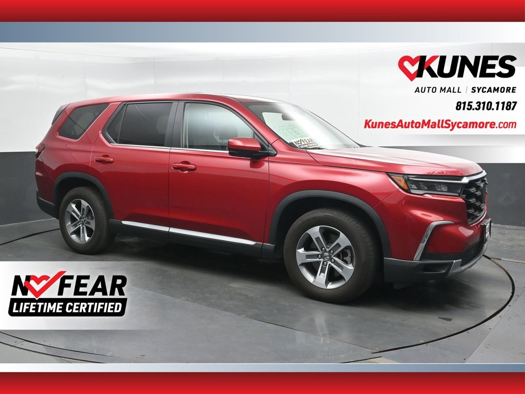 Radiant Red Metallic II 2024 Honda Pilot SUV / Crossover All-Wheel Drive Automatic