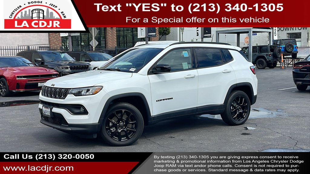 Bright White Clearcoat 2026 Jeep Compass SUV / Crossover Four-Wheel Drive 8-Speed Automatic