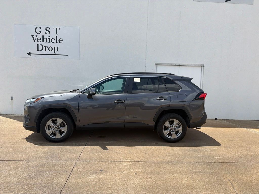 Magnetic Gray Metallic 2025 Toyota RAV4 SUV / Crossover Front-Wheel Drive 8-Speed Automatic