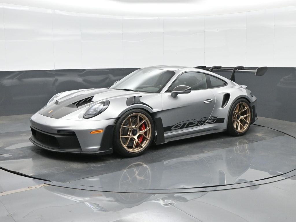 GT Silver Metallic 2024 Porsche 911 GT3 RS Coupe RWD Coupe Rear-Wheel Drive 7-Speed Automatic