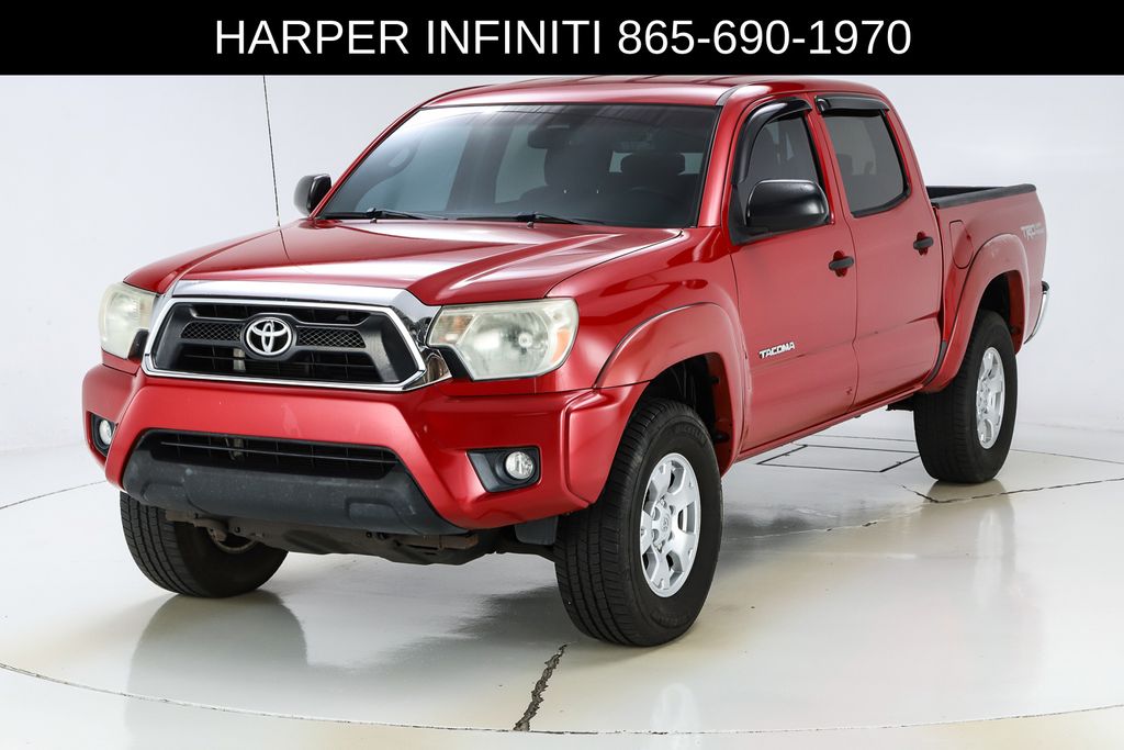 Barcelona Red Metallic 2013 Toyota Tacoma Pickup Truck 4X2 5-Speed Automatic Overdrive