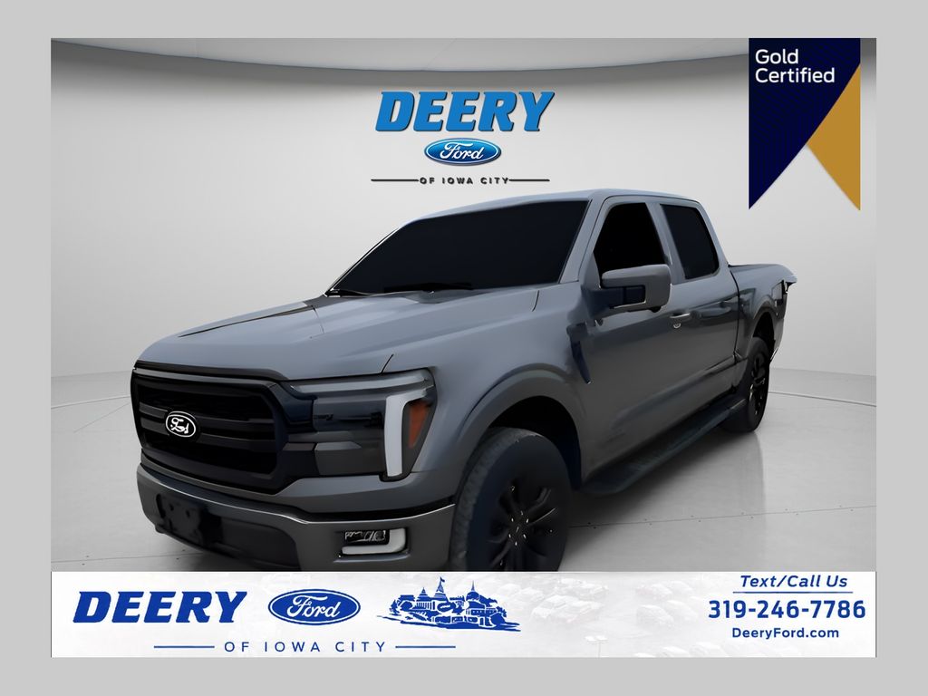 Carbonized Gray Metallic 2024 Ford F-150 Pickup Truck Four-Wheel Drive Automatic