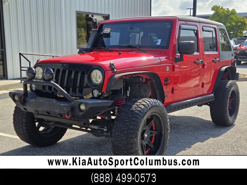 Red 2015 Jeep Wrangler SUV / Crossover Four-Wheel Drive 5-Speed Automatic