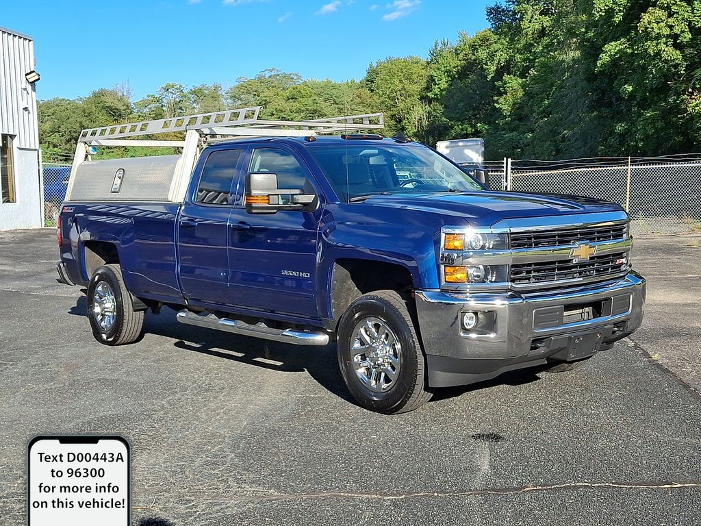 Deep Ocean Blue Metallic 2016 Chevrolet Silverado 3500HD Pickup Truck Four-Wheel Drive 6-Speed Automatic Overdrive