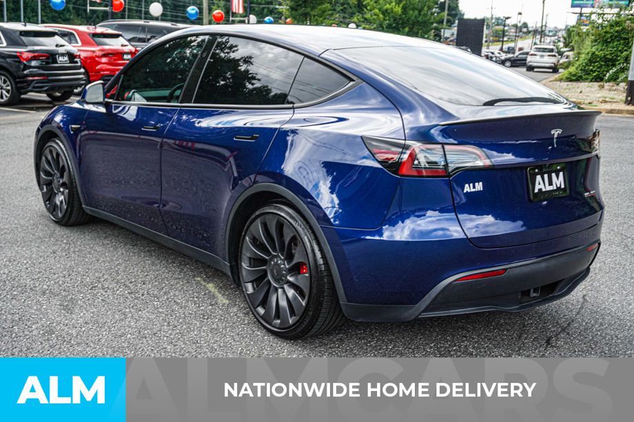 Used 2023 Blue Tesla Performance image 5