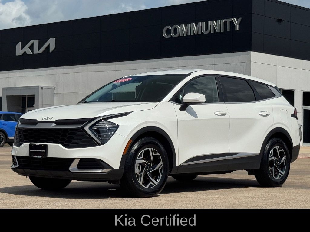 Snow White Pearl 2024 Kia Sportage SUV / Crossover Front-Wheel Drive 8-Speed Automatic