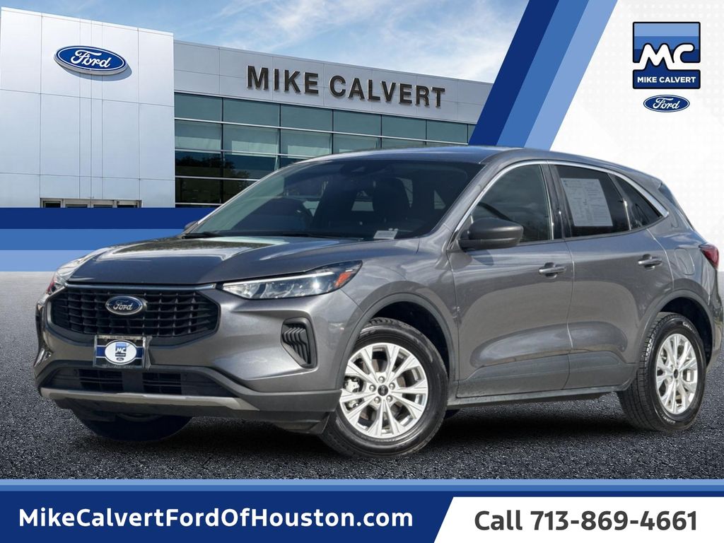 Gray Metallic 2024 Ford Escape SUV / Crossover All-Wheel Drive 8-Speed Automatic