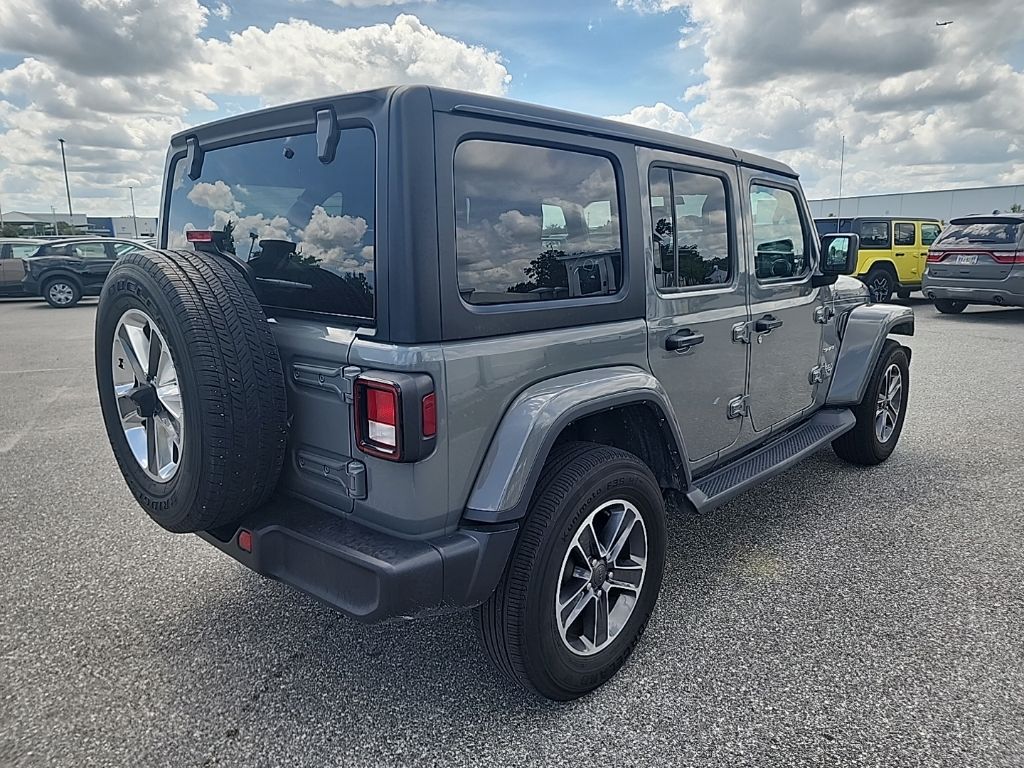 2023 Gray Jeep Wrangler Sahara 4X4 SUV