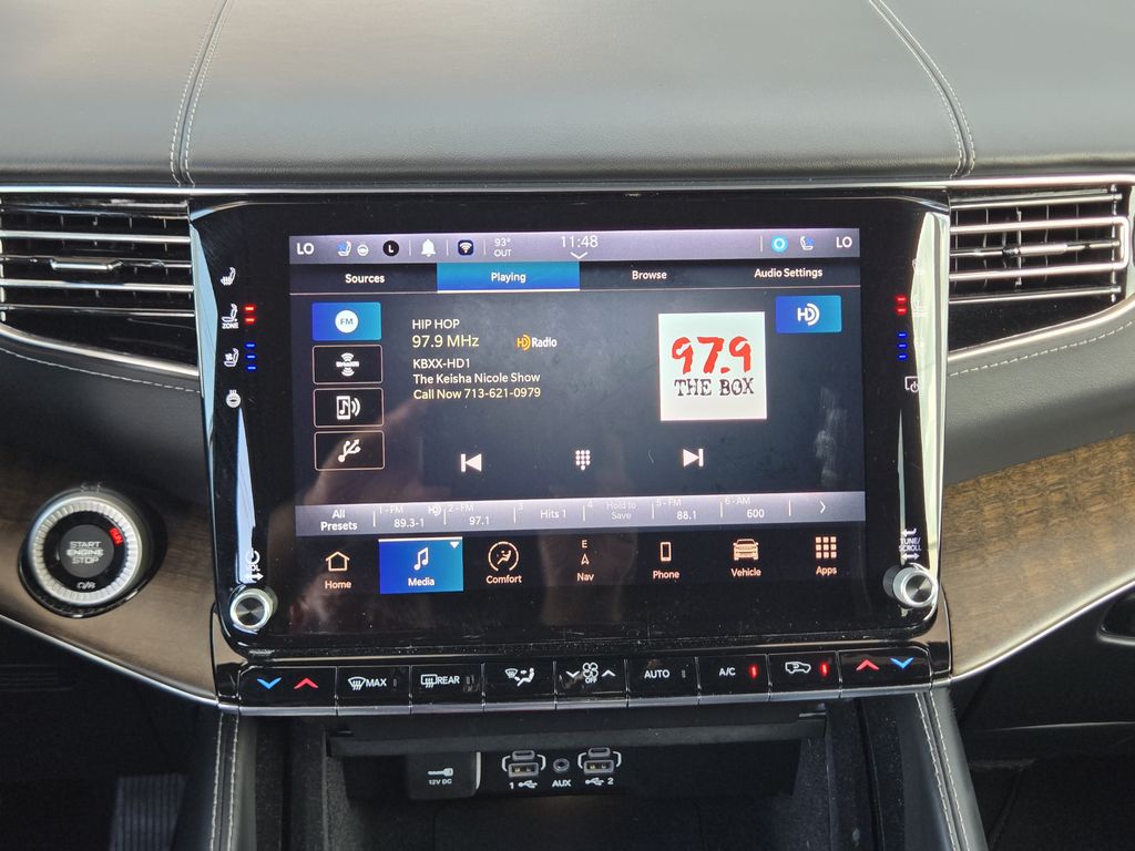 2023 Jeep Grand Wagoneer Series II White at Texan Dodge Chrysler Jeep Ram