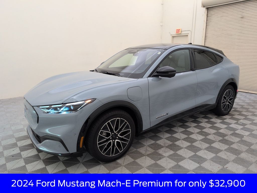 2024 Glacier Gray Metallic TriCoat Ford Mustang Mach-E Premium RWD SUV
