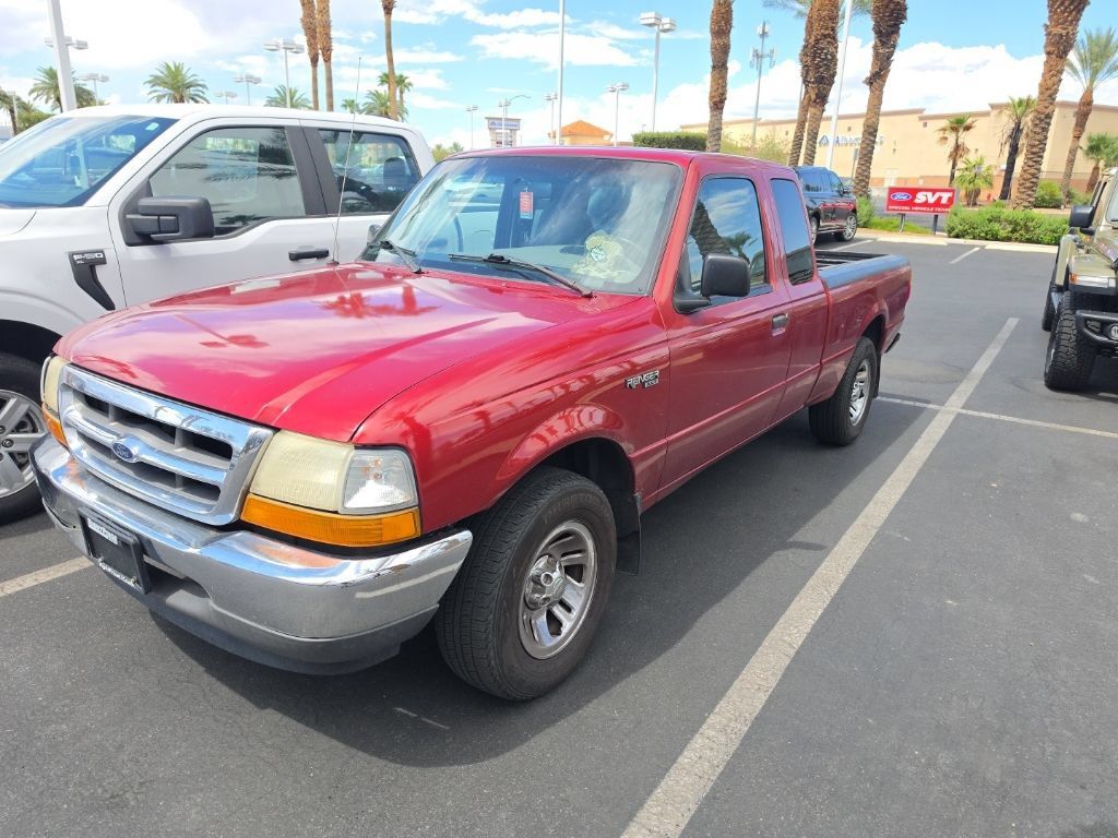 Bright Amber Clearcoat Metallic 1999 Ford Ranger Pickup Truck Rear-Wheel Drive 4-Speed Automatic Overdrive