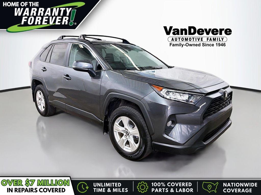 Magnetic Gray Metallic 2021 Toyota RAV4 SUV / Crossover All-Wheel Drive 8-Speed Automatic