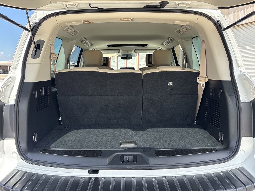 2023 Nissan Armada Platinum White at Central Houston Nissan