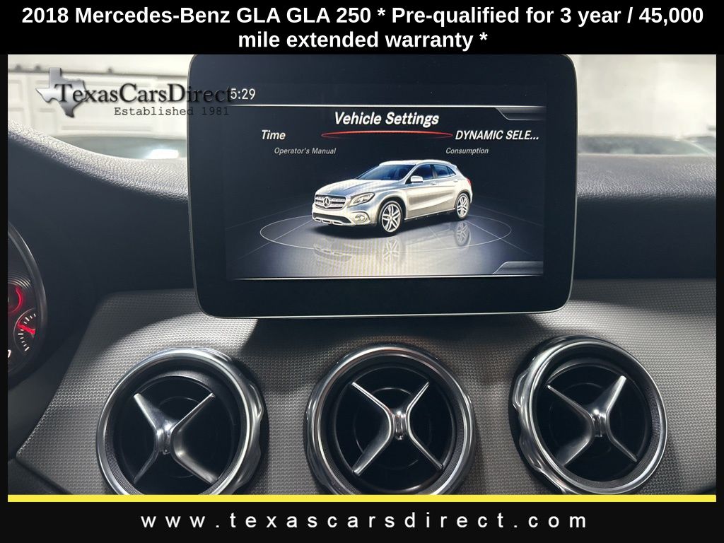 2018 Mercedes-Benz GLA GLA 250 13