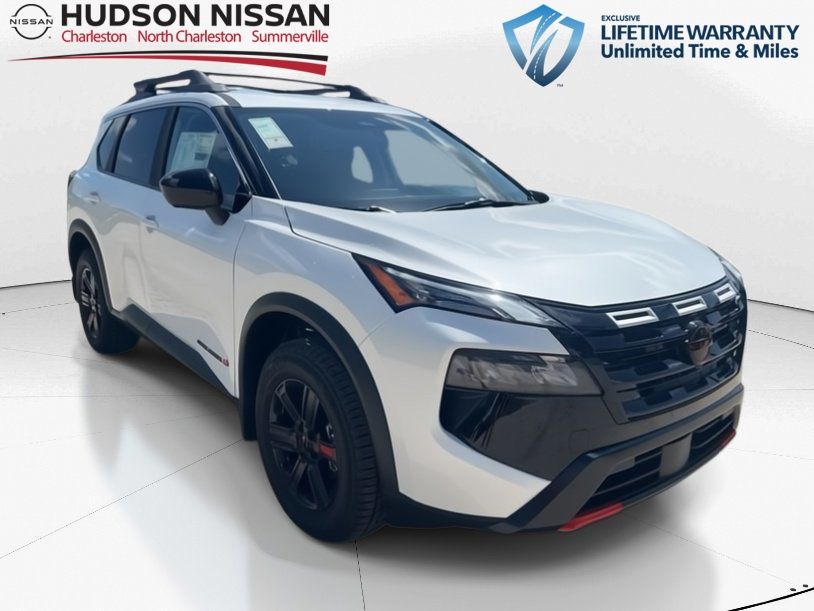 2025 Everest White Pearl Nissan Rogue Rock Creek AWD SUV