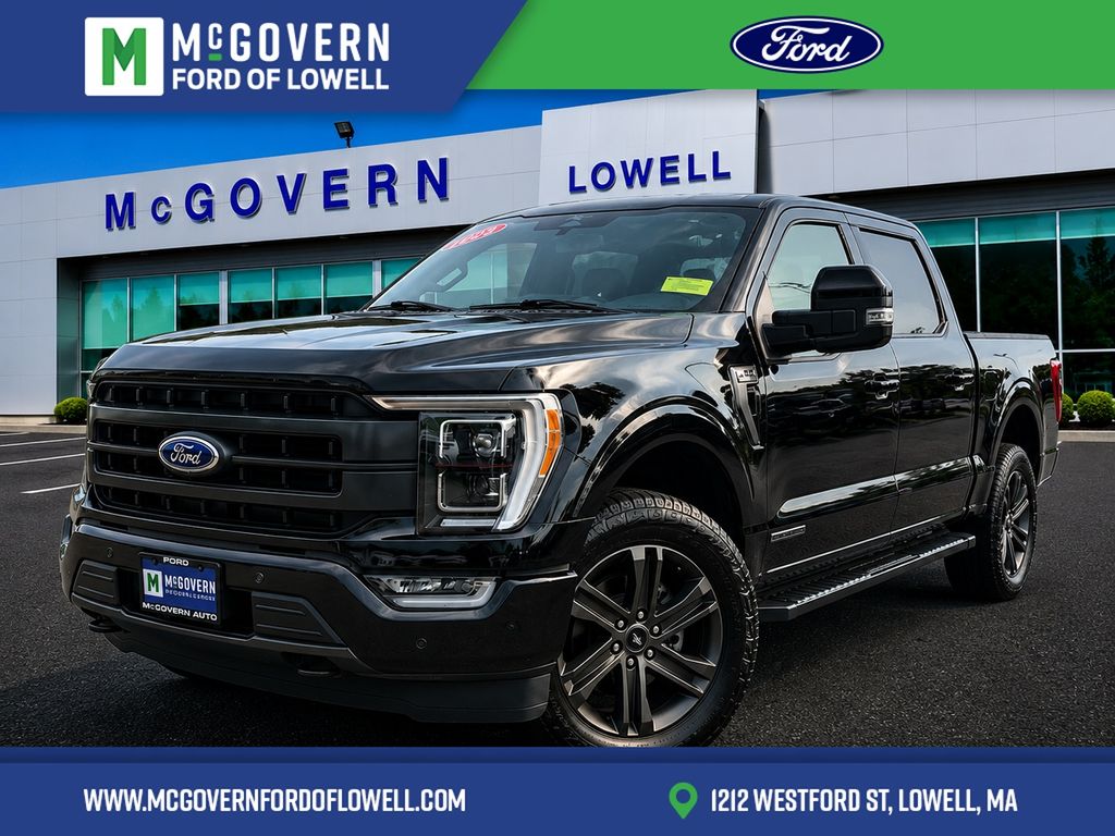 Black Metallic 2023 Ford F-150 Pickup Truck Four-Wheel Drive Automatic