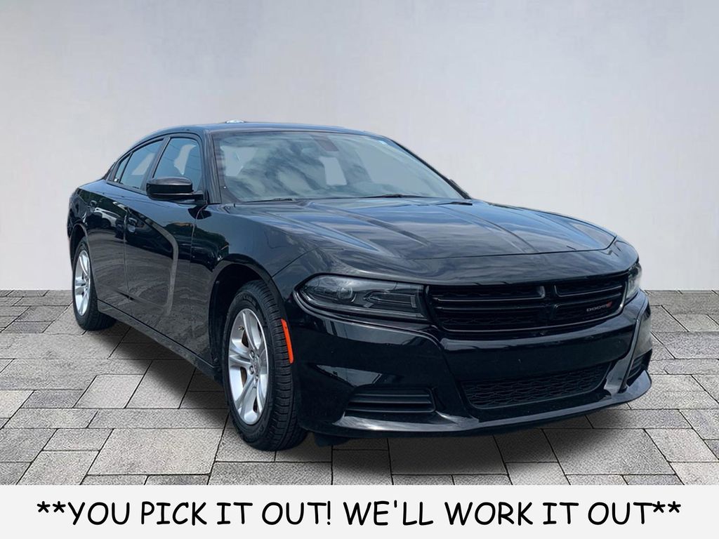 Pitch Black Clearcoat 2023 Dodge Charger Sedan Rear-Wheel Drive 8-Speed Automatic
