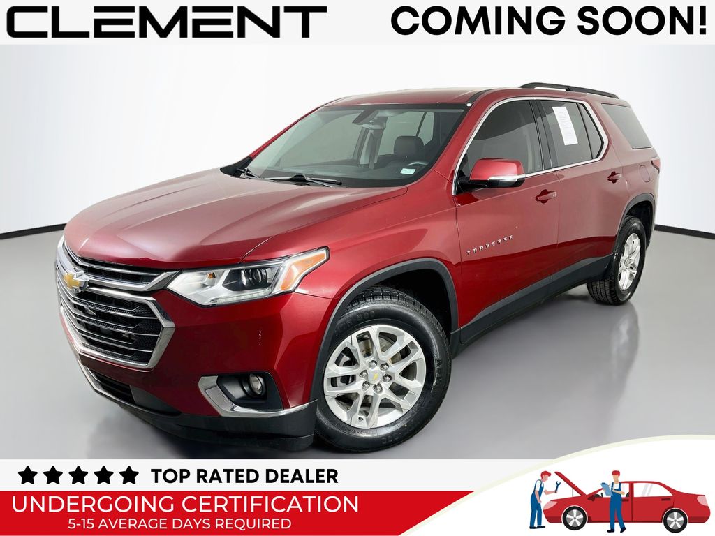 Cajun Red Tintcoat 2020 Chevrolet Traverse SUV / Crossover Front-Wheel Drive 9-Speed Automatic