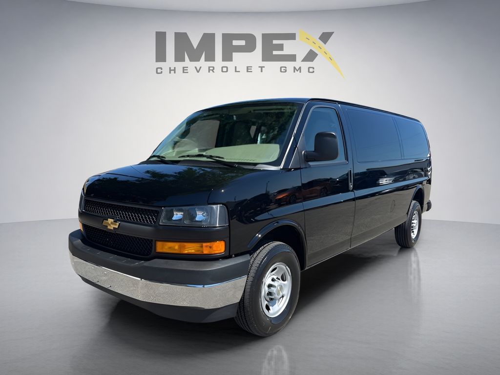 Black 2026 Chevrolet Express Cargo Van Rear-Wheel Drive