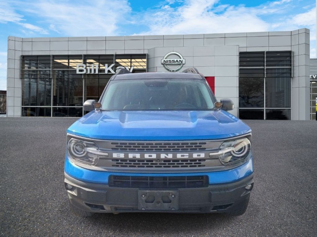 Blue Metallic 2022 Ford Bronco Sport SUV / Crossover All-Wheel Drive 8-Speed Automatic