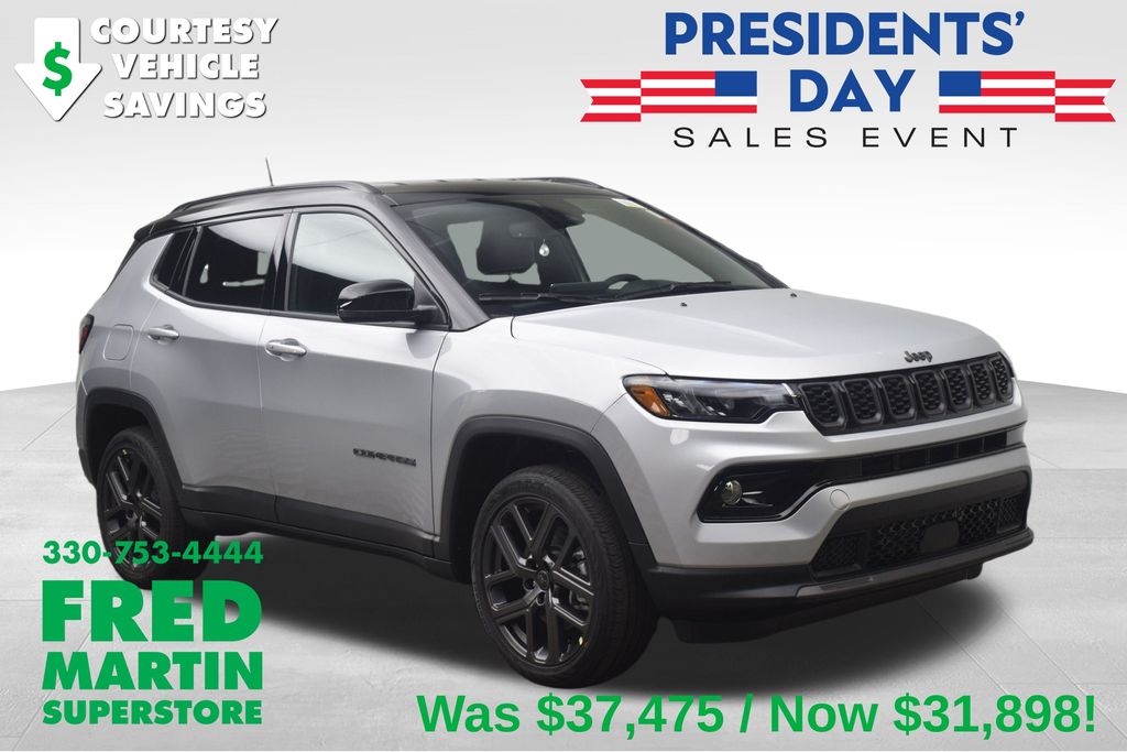new 2026 Jeep Compass car, priced at $31,898