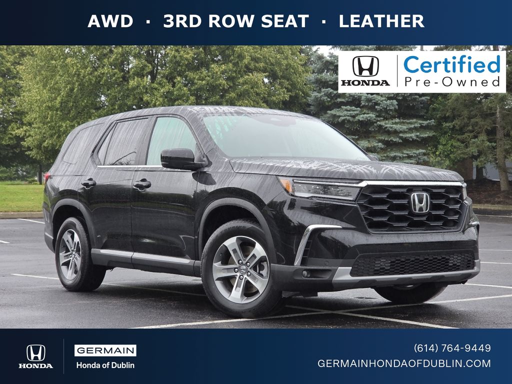 Crystal Black Pearl 2024 Honda Pilot SUV / Crossover All-Wheel Drive Automatic