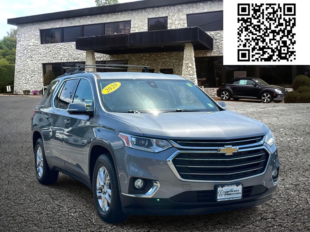 Gray (Steel Metallic) 2020 Chevrolet Traverse SUV / Crossover Four-Wheel Drive 9-Speed Automatic