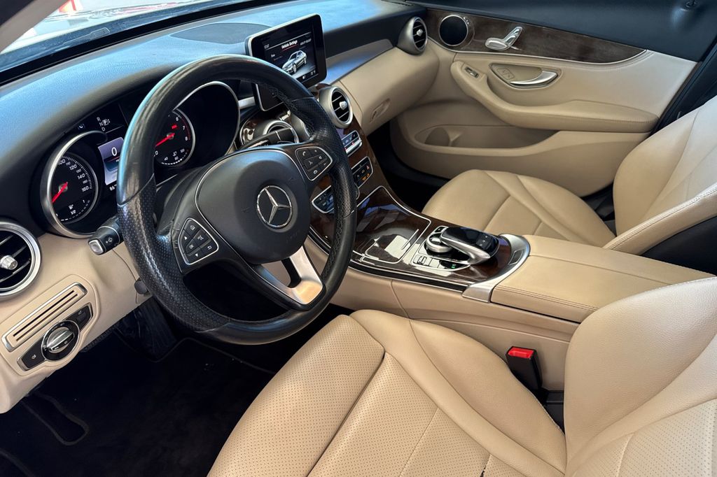 used 2015 Mercedes-Benz C-Class car, priced at $15,945