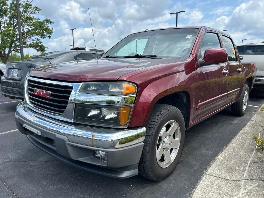 Sonoma Red Metallic 2009 GMC Canyon Pickup Truck 4X2 4-Speed Automatic Overdrive
