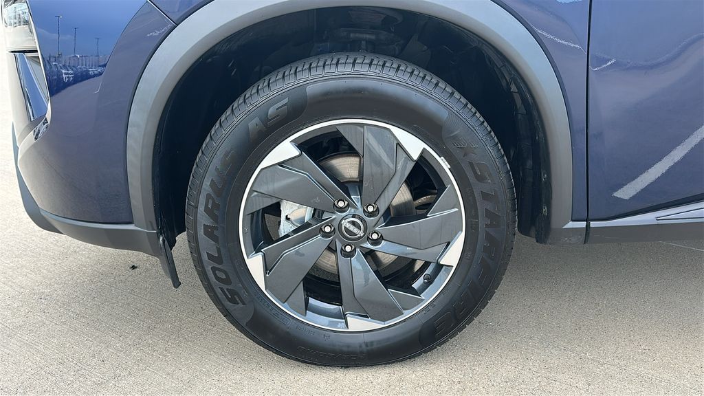 2025 Nissan Rogue SV Blue at South Houston Nissan
