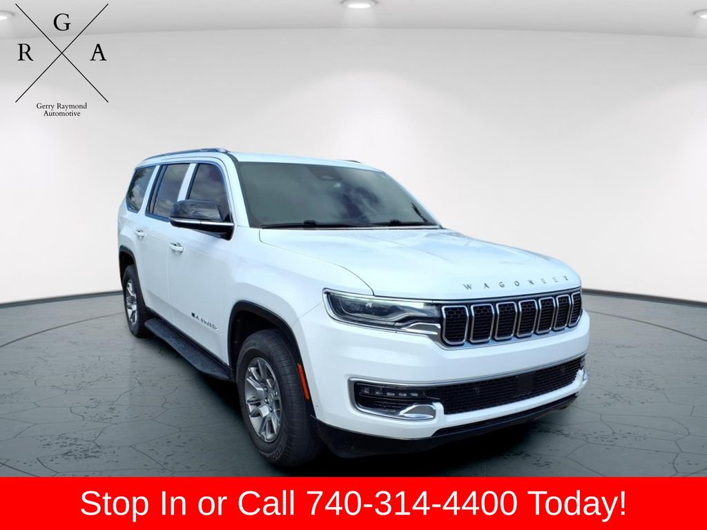 Bright White Clearcoat 2023 Jeep Wagoneer SUV / Crossover Four-Wheel Drive 8-Speed Automatic