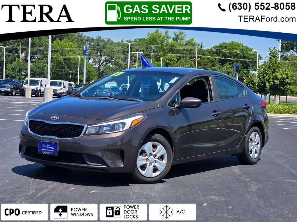 Titanium Bronze 2017 Kia Forte Sedan Front-Wheel Drive 6-Speed Automatic