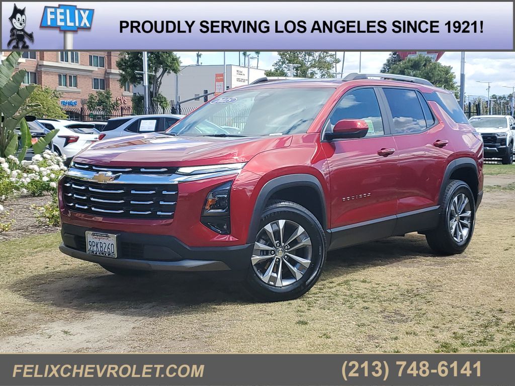 Radiant Red 2025 Chevrolet Equinox LT FWD SUV / Crossover Front-Wheel Drive Continuously Variable Transmission