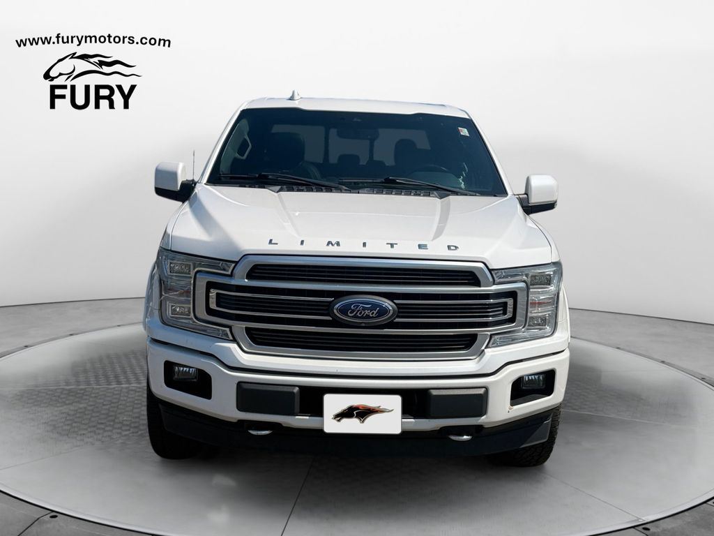 2018 White Ford F-150 4X4 Truck