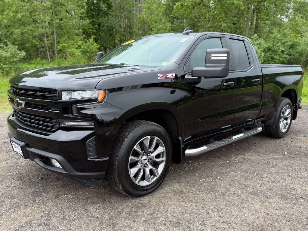 Black 2020 Chevrolet Silverado 1500 RST Double Cab 4WD Pickup Truck Four-Wheel Drive Automatic