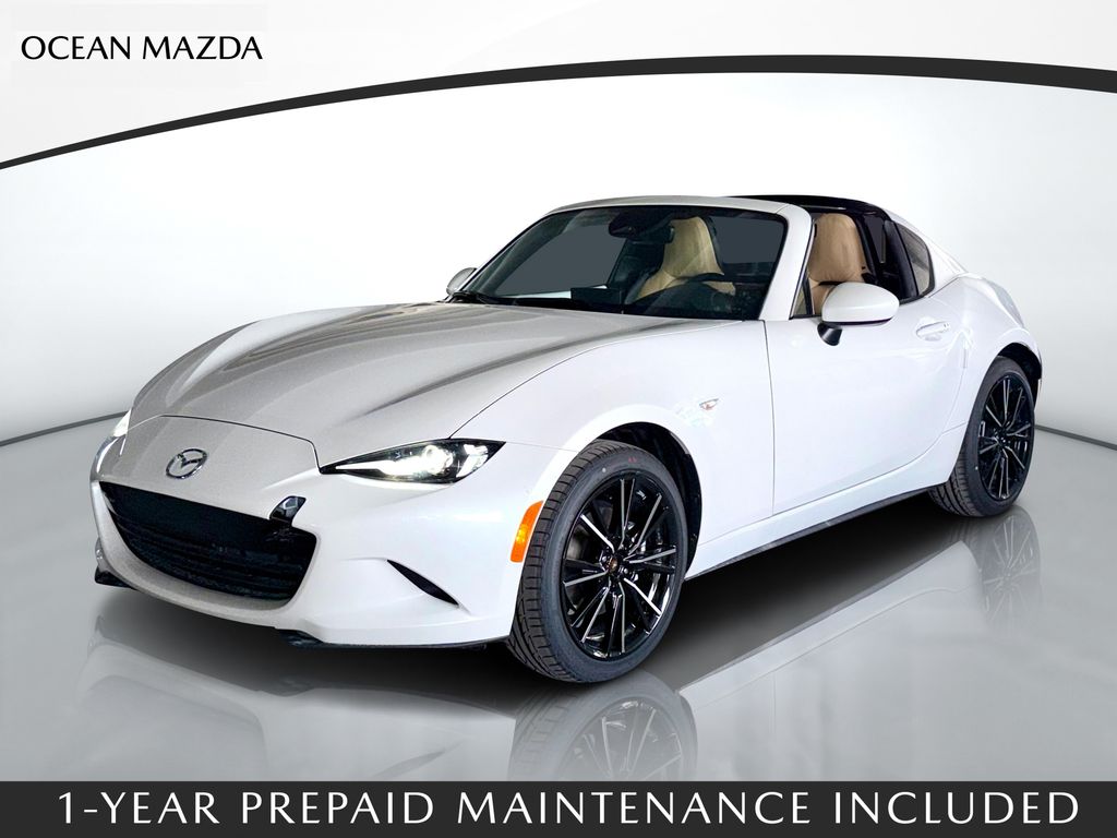 Snowflake White Pearl Mica 2026 Mazda MX-5 Miata Convertible Rear-Wheel Drive 6-Speed Manual