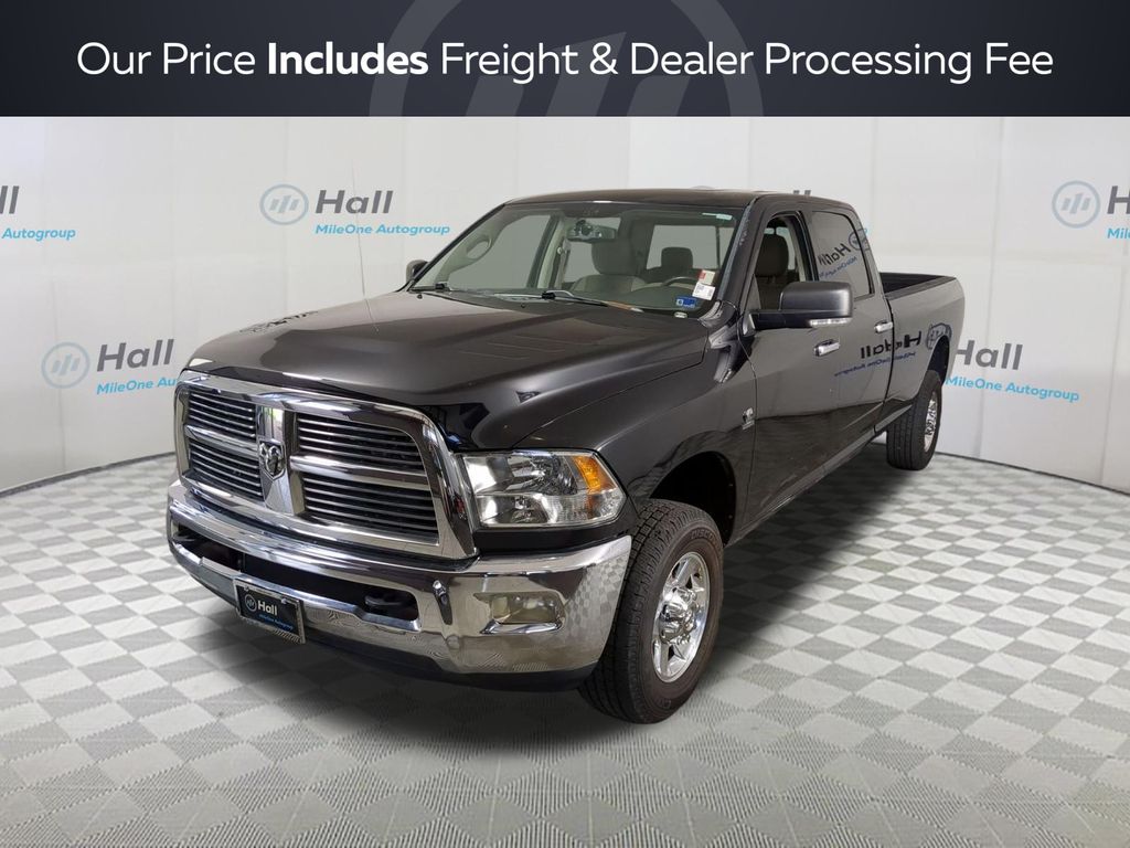 Brilliant Black Crystal Pearlcoat 2010 Dodge RAM 2500 Pickup Truck Four-Wheel Drive 6-Speed Automatic