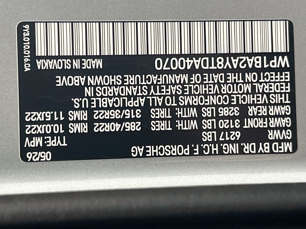 New 2026 Silver Porsche  image 35