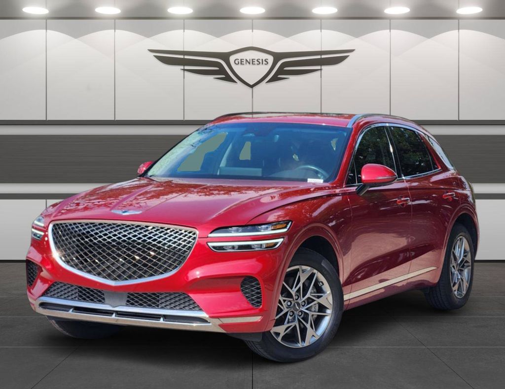 2023 Genesis GV70 Rojo (Mauna Red) SUV/Crossover Tracción en las cuatro ruedas 8 velocidades Automática