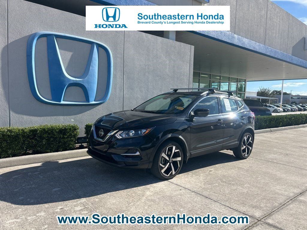 Gray (Magnetic Black Pearl) 2022 Nissan Rogue Sport SL AWD SUV / Crossover All-Wheel Drive Continuously Variable Transmission