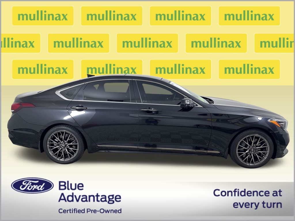 Certified Used 2018 Black Genesis 3.3T Sport image 2