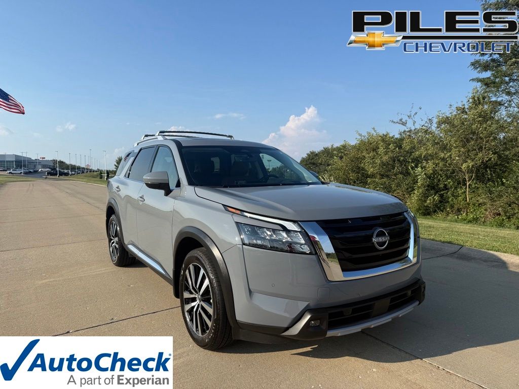 Boulder Gray Pearl 2025 Nissan Pathfinder SUV / Crossover All-Wheel Drive 9-Speed Automatic
