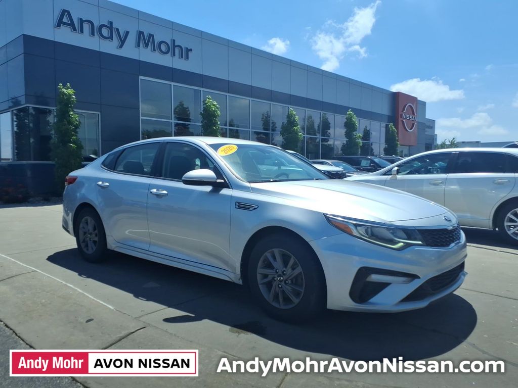Sparkling Silver 2020 Kia Optima LX FWD Sedan Front-Wheel Drive 6-Speed Automatic