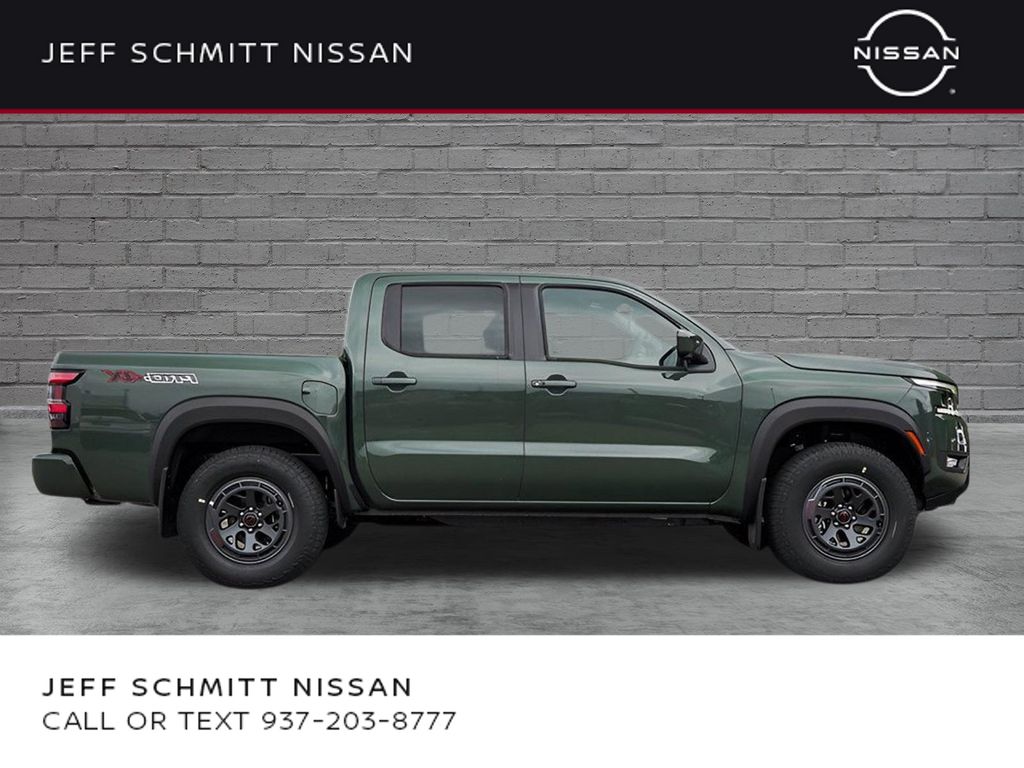 Tactical Green Metallic 2026 Nissan Frontier Pickup Truck Four-Wheel Drive 9-Speed Automatic Overdrive