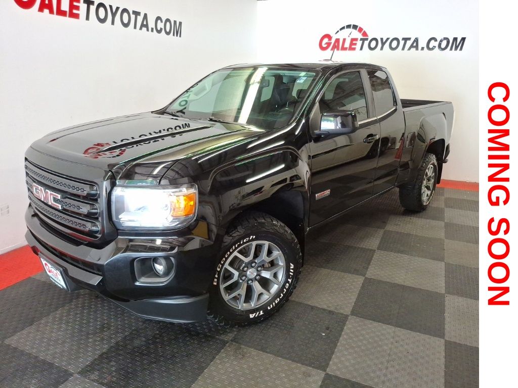 Onyx Black 2018 GMC Canyon Pickup Truck Four-Wheel Drive 8-Speed Automatic